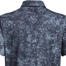 Under Armour Playoff 3.0 Printed Polo Shirt - Downpour Gray/Midnight Navy