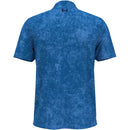 Under Armour Playoff 3.0 Printed Polo Shirt - Photon Blue/Midnight Navy