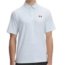 Under Armour Playoff 3.0 Printed Polo Shirt - Stream/White/Black