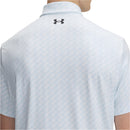 Under Armour Playoff 3.0 Printed Polo Shirt - Stream/White/Black