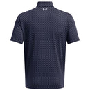 Under Armour Playoff 3.0 Printed Polo Shirt - Midnight Navy/White