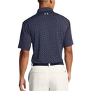 Under Armour Playoff 3.0 Printed Polo Shirt - Midnight Navy/White