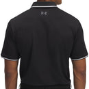 Under Armour Playoff 3.0 Rib Polo Shirt - Black/White/Castlerock