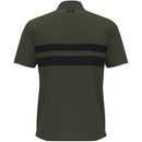 Under Armour Playoff 3.0 Stripe Polo Shirt - Marine OD Green/Black