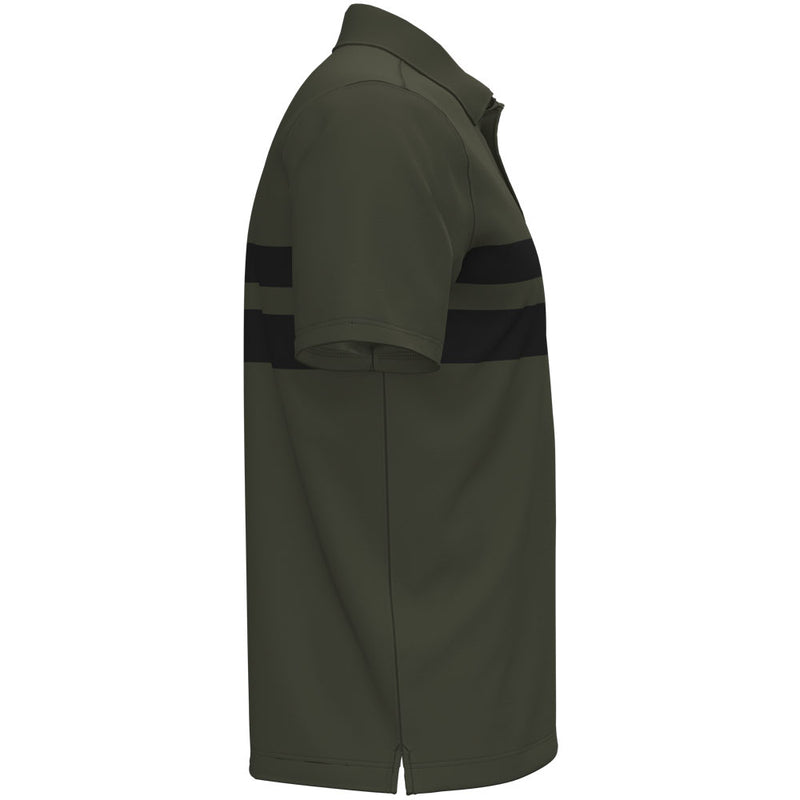 Under Armour Playoff 3.0 Stripe Polo Shirt - Marine OD Green/Black