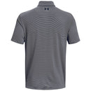 Under Armour Playoff 3.0 Stripe Polo Shirt - Midnight Navy/White/Midnight Navy