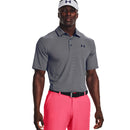 Under Armour Playoff 3.0 Stripe Polo Shirt - Midnight Navy/White/Midnight Navy