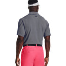 Under Armour Playoff 3.0 Stripe Polo Shirt - Midnight Navy/White/Midnight Navy