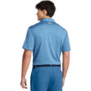 Under Armour Playoff 3.0 Stripe Polo Shirt - Photon Blue/Nova Orange/Midnight Navy