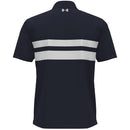 Under Armour Playoff 3.0 Stripe Polo Shirt - Midnight Navy/White