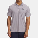 Under Armour Playoff 3.0 Stripe Polo Shirt - Prime Pink/Midnight Navy/Midnight Navy