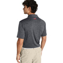 Under Armour Playoff 3.0 Stripe Polo Shirt - Black/Red Solstice