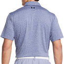 Under Armour Playoff 3.0 Stripe Polo Shirt - Celeste/Vapor Green/Starlight