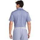 Under Armour Playoff 3.0 Stripe Polo Shirt - Celeste/Vapor Green/Starlight