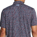 Under Armour Playoff 3.0 Printed Polo Shirt - Midnight Navy/Horizon Blue/Nimbus Blue