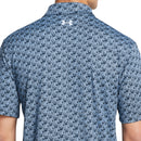 Under Armour Playoff 3.0 Printed Polo Shirt - Midnight Navy/Horizon Blue