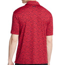 Under Armour Playoff 3.0 Printed Polo Shirt - Red/Midnight Navy