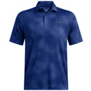 Under Armour Playoff 3.0 Printed Polo Shirt - Tech Blue/Black