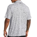 Under Armour Playoff 3.0 Printed Polo Shirt - White/Black