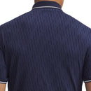 Under Armour Playoff Sport Jacquard Polo Shirt - Midnight Navy/White