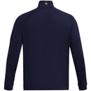 Under Armour Storm Midlayer Full Zip Pullover - Midnight Navy/White
