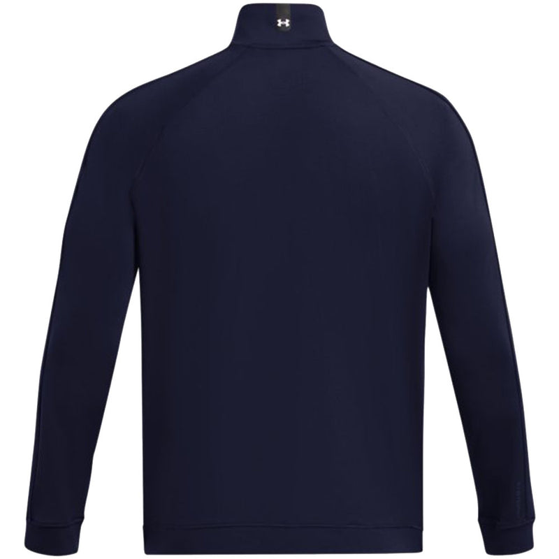 Under Armour Storm Midlayer Full Zip Pullover - Midnight Navy/White