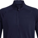 Under Armour Storm Midlayer Full Zip Pullover - Midnight Navy/White