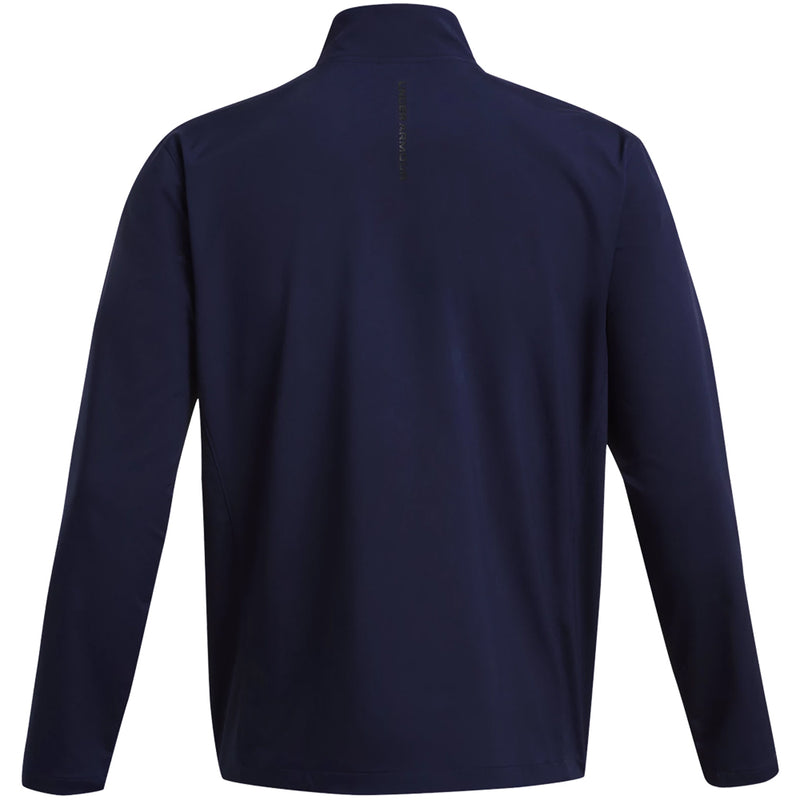 Under Armour Storm Windstrike Full Zip Pullover - Midnight Navy/White