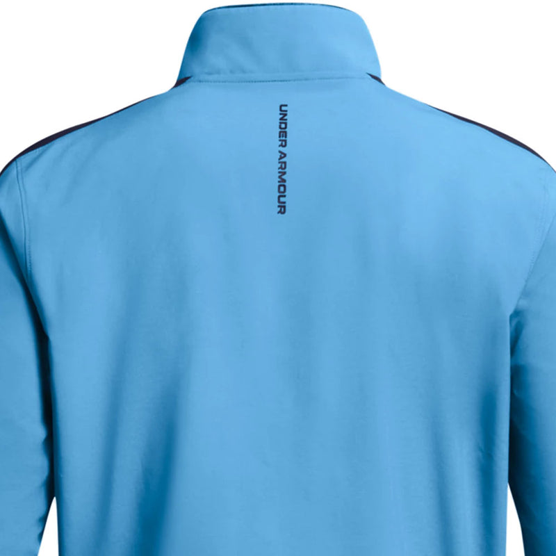 Under Armour Storm Windstrike 1/2 Zip Pullover - Photon Blue/Midnight Navy/White