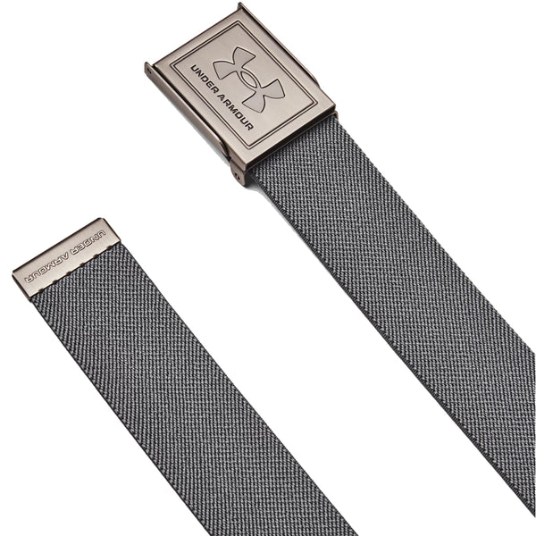 Under Armour Stretch Webbing Belt - Castlerock/Black/Silver