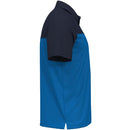 Under Armour T2G Color Block Polo Shirt - Photon Blue/Midnight Navy/Nova Orange