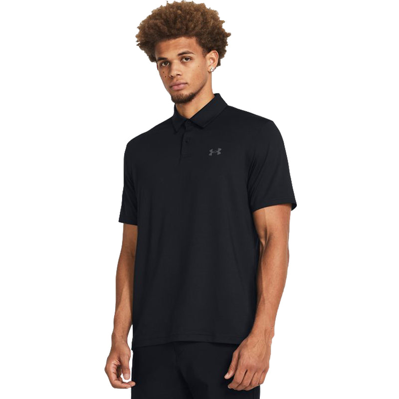 Under Armour T2G Polo Shirt - Black/Pitch Grey