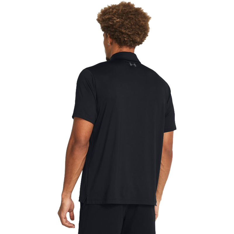 Under Armour T2G Polo Shirt - Black/Pitch Grey