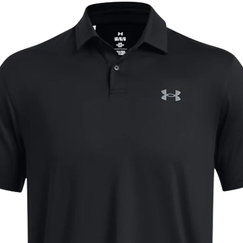Under Armour T2G Polo Shirt - Black/Pitch Grey