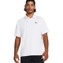 Under Armour T2G Polo Shirt - White/Pitch Gray