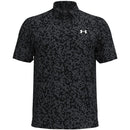 Under Armour T2G Printed Polo Shirt - Black/Castlerock/White