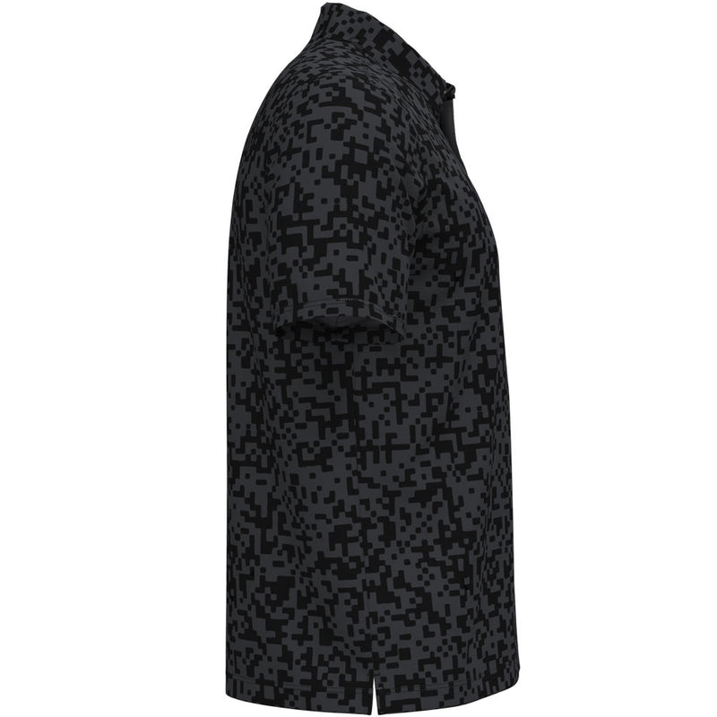 Under Armour T2G Printed Polo Shirt - Black/Castlerock/White