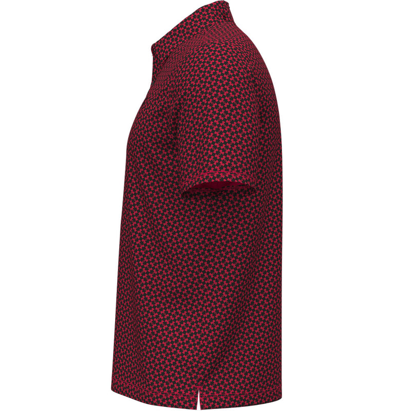 Under Armour T2G Printed Polo Shirt - Racer Red/Black/White