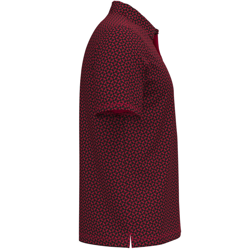 Under Armour T2G Printed Polo Shirt - Racer Red/Black/White