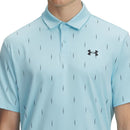 Under Armour Tee To Green Printed Polo Shirts - Stream/Black