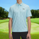 Under Armour Tee To Green Printed Polo Shirts - Stream/Black