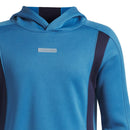 Under Armour Youth Armour Fleece Winter Hoodie - Aegean Blue/Midnight Navy/Aegean Blue