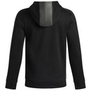 Under Armour Youth Armour Fleece Winter Hoodie - Ultimate Black/Clay Green/Clay Green