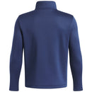 Under Armour Youth Drive Midlayer 1/4 Zip Pullover - Academy/Aegean Blue/Aegean Blue