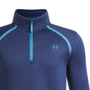 Under Armour Youth Drive Midlayer 1/4 Zip Pullover - Academy/Aegean Blue/Aegean Blue