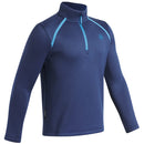 Under Armour Youth Drive Midlayer 1/4 Zip Pullover - Academy/Aegean Blue/Aegean Blue