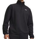 Under Armour Armour Fleece 1/4 Zip Pullover - Black/White