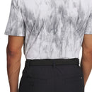 Under Armour Drive Chill Printed Polo Shirt - Halo Grey/White/Black