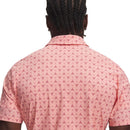 Under Armour Drive Chill Printed Polo Shirt - Posh Pink/Claret/Midnight Navy