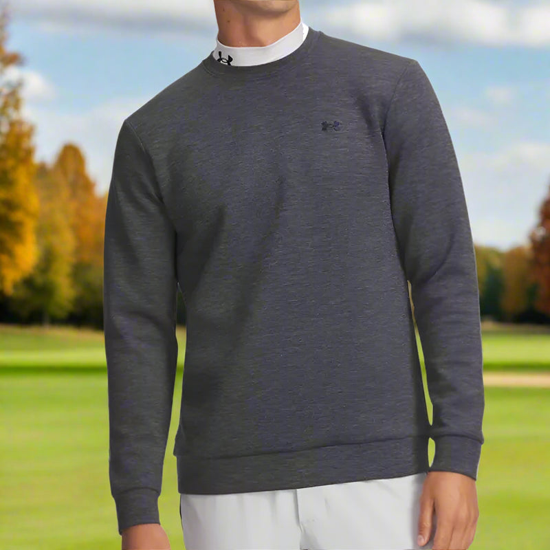 Under Armour Drive Midlayer Crewneck Pullover - Midnight Navy